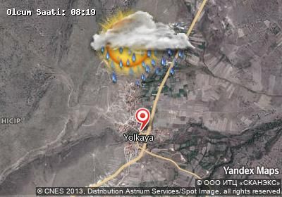 Hıcıp bugünkü hava durumu haritası