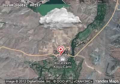 Karatekin bugünkü hava durumu haritası