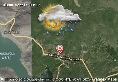 Kayıören bugünkü hava durumu haritası