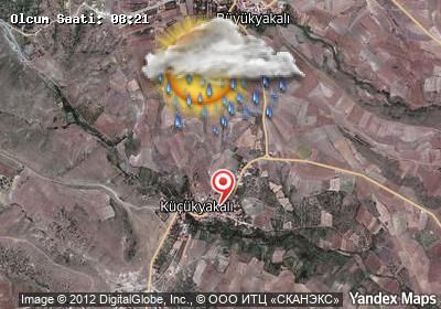 Küçükyakalı bugünkü hava durumu haritası