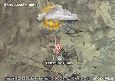 Ödek bugünkü hava durumu haritası