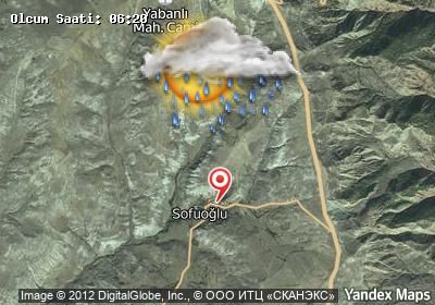 Sofuoğlu bugünkü hava durumu haritası